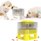 Dog Food Feeder Pet Accessories Cat Feeder Catapult Educational Dog Toys Pet Supplies Food Dispenser Just One Snap Comes Food Small Pink Dog