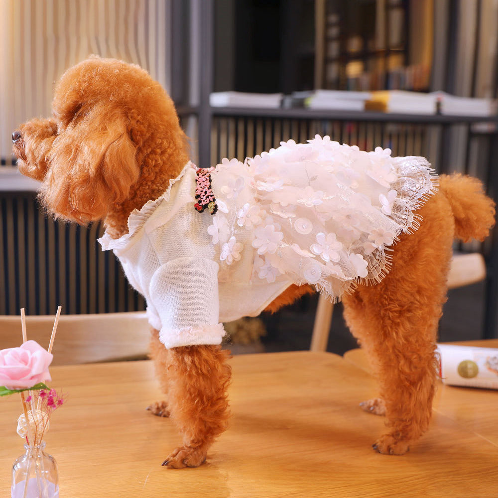 Dog clothes skirt Small Pink Dog