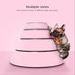 Dog Supplies Bowls Large Stainless Steel Food Bowls Pet Cat Bowls Small Pink Dog