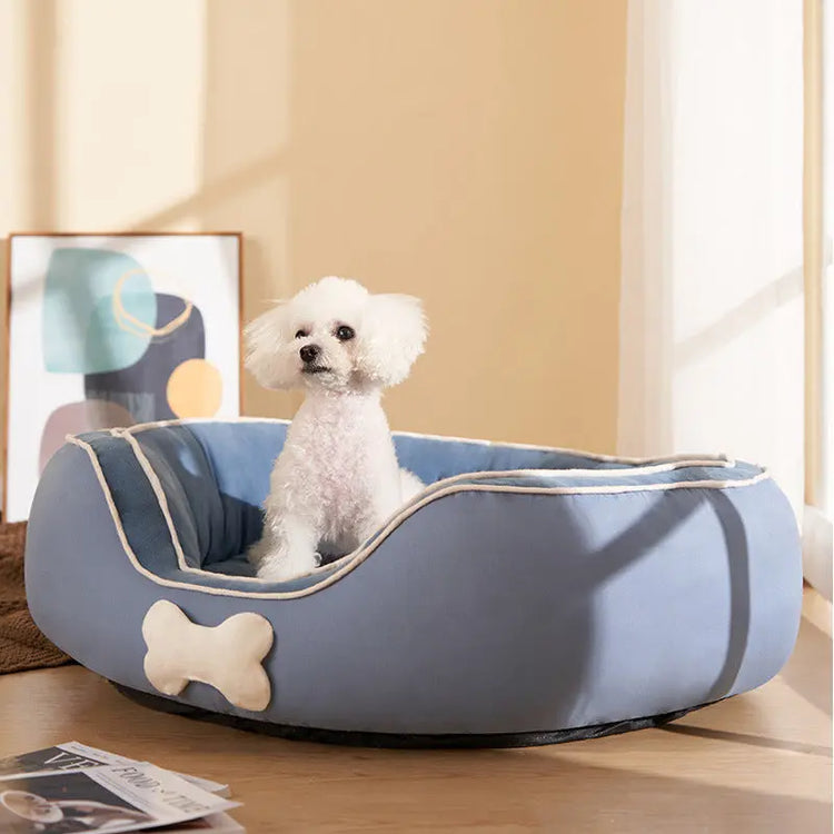 Pet Cats Bed Soft Sofa Winter Warm Dog Bed Mats Bench Cat Puppy Sleep Kennel Pet House For Small Medium Cat Dog Pet Supplies Small Pink Dog