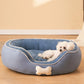 Pet Cats Bed Soft Sofa Winter Warm Dog Bed Mats Bench Cat Puppy Sleep Kennel Pet House For Small Medium Cat Dog Pet Supplies Small Pink Dog