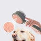 Pet Hair Removal Comb Cat Brush Self Cleaning Slicker Brush Hair Removal Double-sided Massage Small Pink Dog